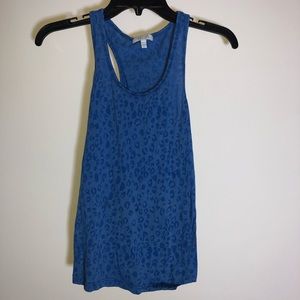 Blue Leopard Tank